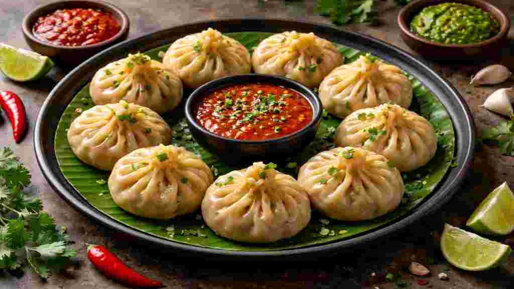 ಚಿಕನ್ ಮೊಮೋಸ್ 