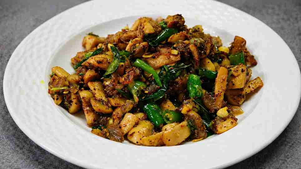 ಮಶ್ರೂಮ್ ಪೆಪ್ಪರ್ ಡ್ರೈ