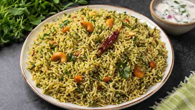 ಮೆಂತ್ಯ ಸೊಪ್ಪಿನ ಬಾತ್ 