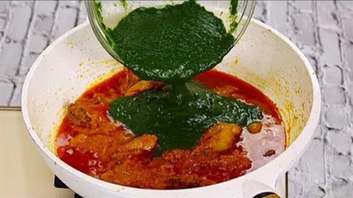 ಕ್ರೀಮಿ ಪಾಲಕ್ ಚಿಕನ್ ರೆಸಿಪಿ (Creamy Palak Chicken Recipe) 6 ಕ್ರೀಮಿ ಪಾಲಕ್ ಚಿಕನ್